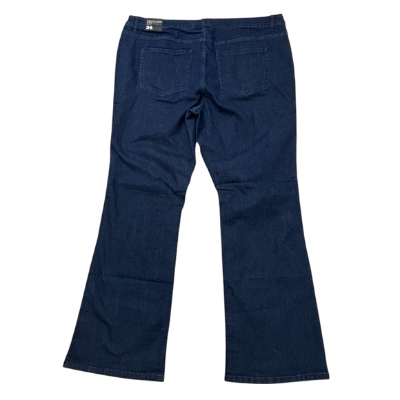 Lane Bryan Mid-Rise Essential Denim Jeans - size 24 LONG NWT - Picture 5 of 10